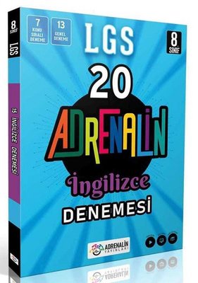 Adrenalin Yay. 8.Sınıf İngilizce 20 Branş Denemesi