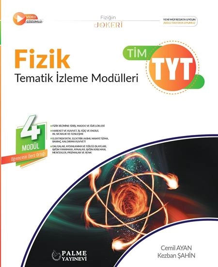 Palme TYT Fizik Tematik İzleme Modülleri 2025-26