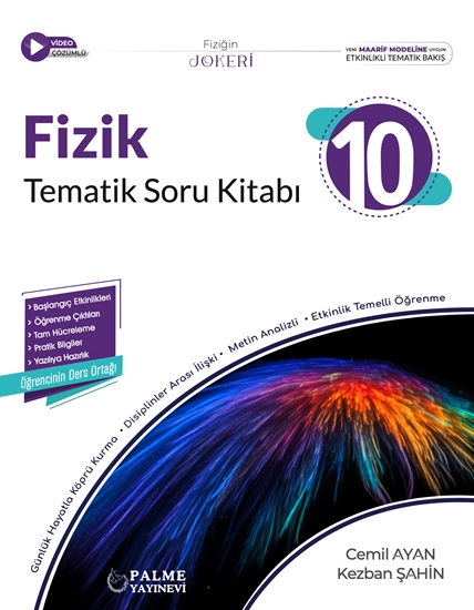 Palme 10.Sınıf Fizik Tematik Soru Kitabı 2025-26 YENİ MÜFREDAT