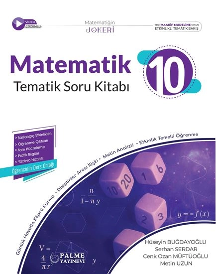 Palme 10.Sınıf Matematik Tematik Soru Kitabı 2025-26 YENİ MÜFREDAT