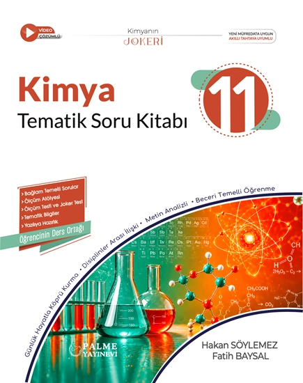 PALME 11.SINIF JOKER KİMYA TEMATİK SORU KİTABI 2027
