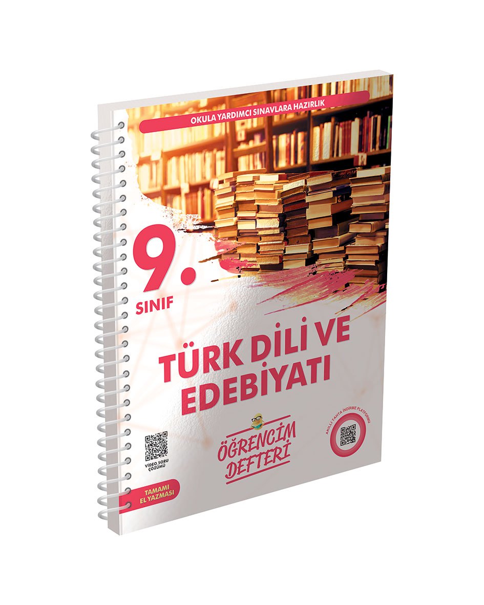 9.Sınıf Türk Dili ve Edebiyatı Öğrencim Defteri Murat Yayınları ESKİ MÜFREDAT