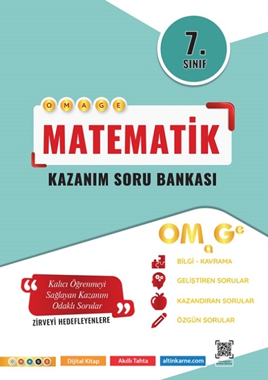 Omage/Kolay Seri 7. Sınıf Omage  Kazanım Matematik Soru Bankası