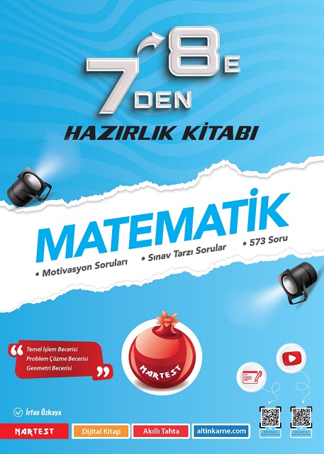 Nartest  7 Den 8 E Matematik Hazırlık Kitabı
