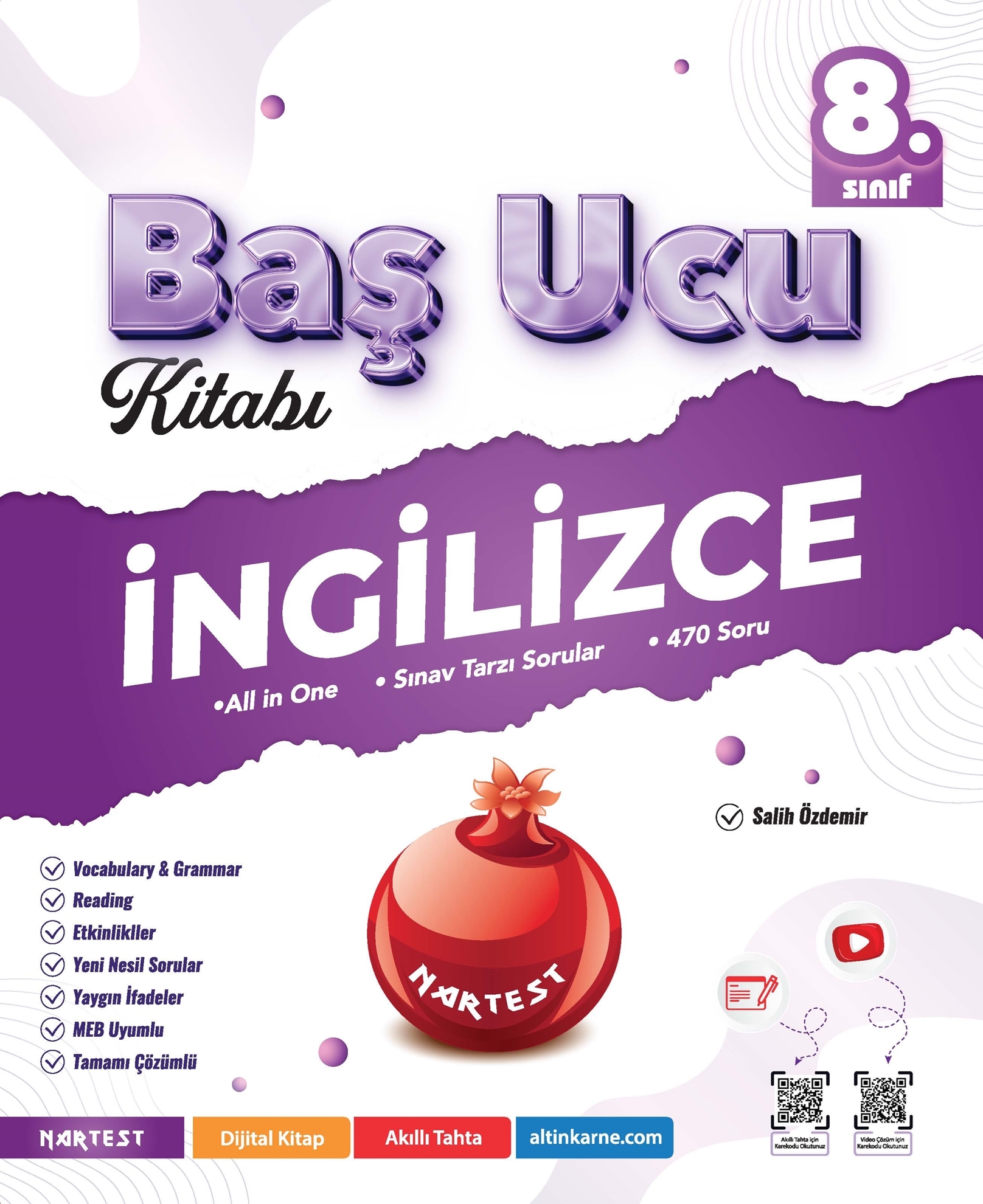 Nartest  8. Sınıf İngilizce Baş Ucu Kitabı