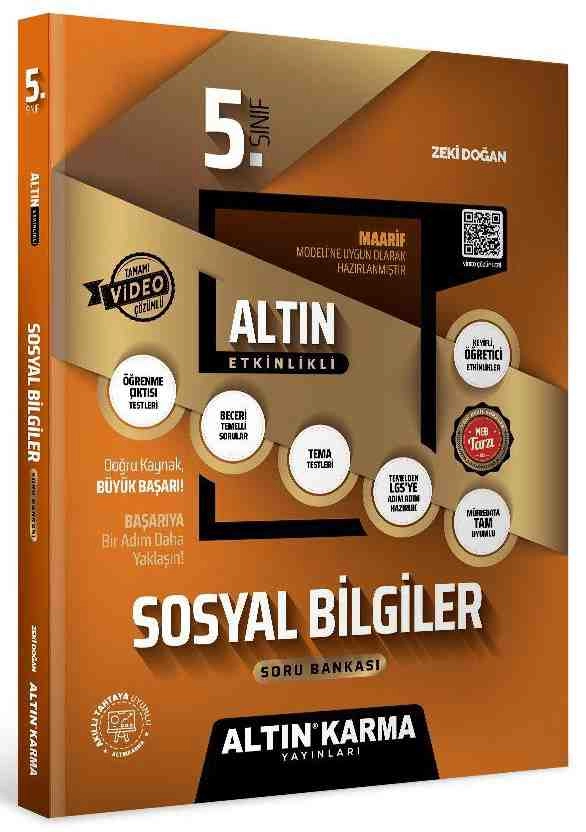 ALTIN KARMA 5.Sınıf Sosyal Bilgiler Altın Etkinlikli Kaza 2025-26