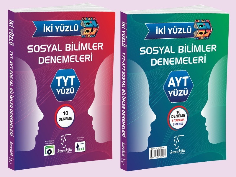 İKİ YÜZLÜ TYT AYT SOSYAL BİLİMLER DENEMELERİ **YENİ**2025