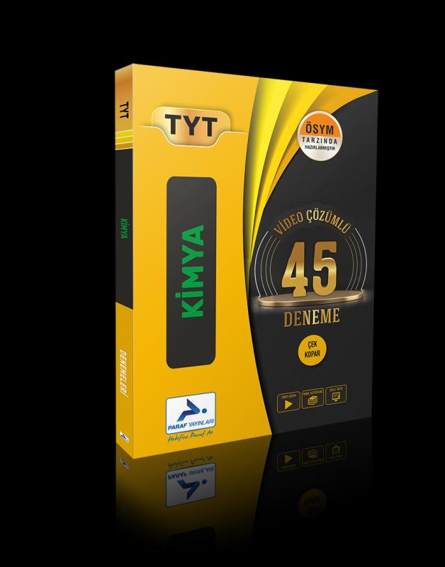 Paraf Tyt  Kimya Video Çözümlü 45 Deneme