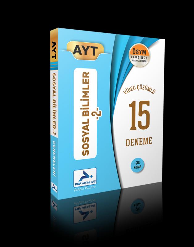 Paraf Ayt Sosyal Bilimler-2 Video Çözümlü 15 Deneme