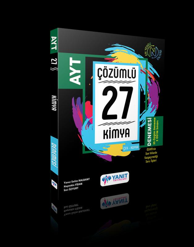 YANIT AYT ÇÖZÜMLÜ 27 KİMYA BRANŞ DENEMESİ