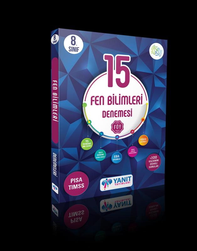 YANIT 8. SINIF 15 FEN BİL. DENEMESİ VİDEO ÇÖZÜMLÜ