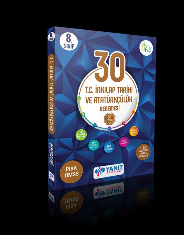 YANIT 8. SINIF 30 İNKILAP TAR.DENEME VİDEO ÇÖZÜMLÜ