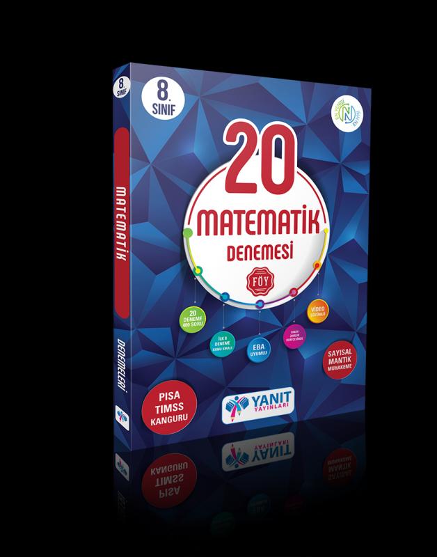 YANIT 8. SINIF 20 MATEMATİK DENEMESİ VİDEO ÇÖZÜMLÜ
