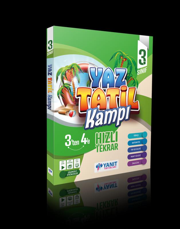 Yanıt 3. Sınıf Yaz Tatil Kitabı 2023 YENİ !