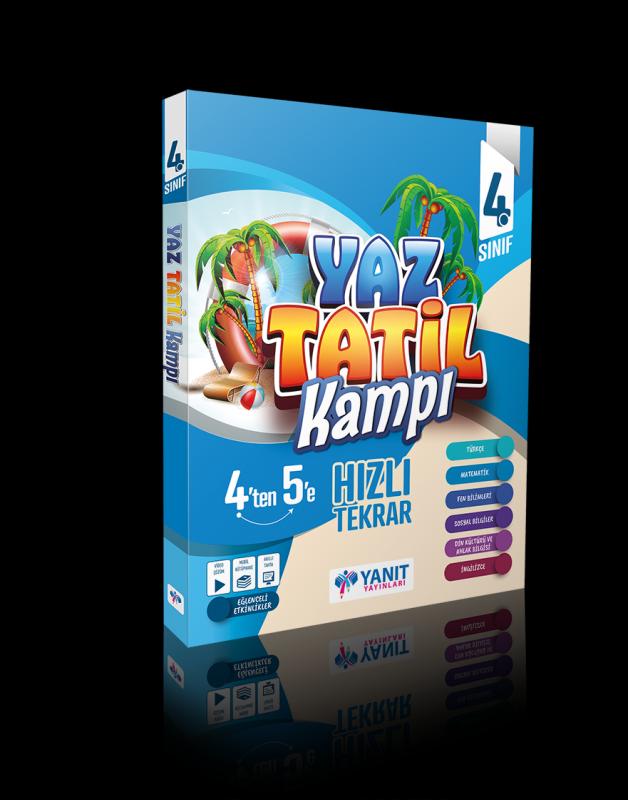 Yanıt 4. Sınıf Yaz Tatil Kitabı 2023 YENİ !