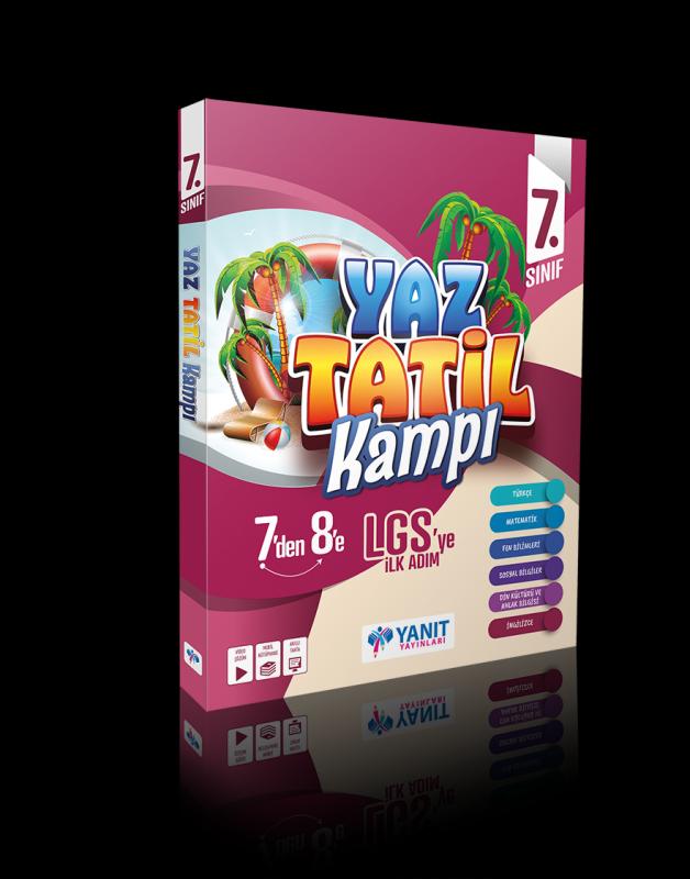 Yanıt 7. Sınıf Yaz Tatil Kitabı 2023 YENİ !