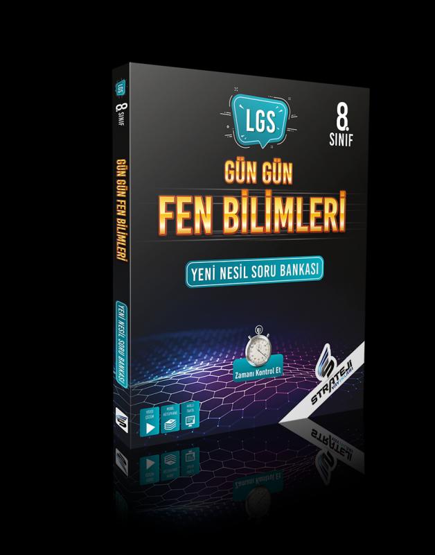 Strateji 8.Sınıf Gün Gün Fen Bilimleri Soru Bankası