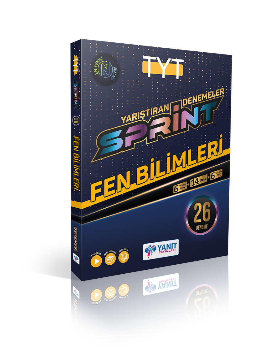 Yanıt Yayınları TYT Fen Bilimleri Sprint 26 Deneme
