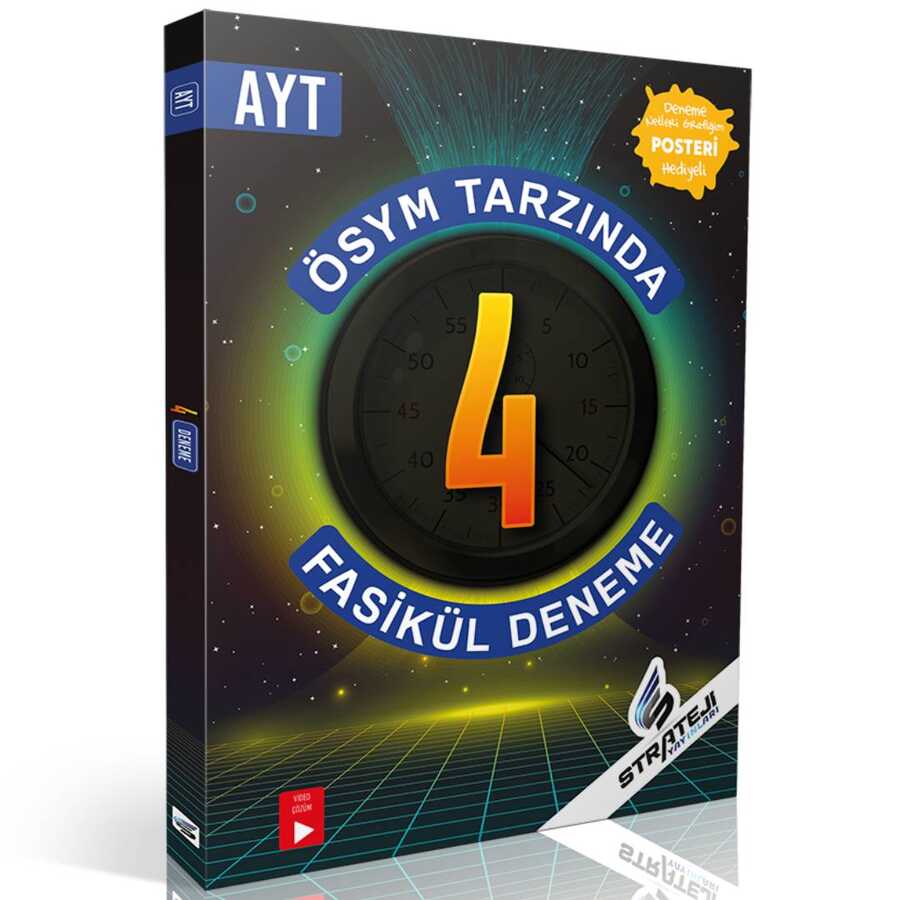 Strateji  Ayt 4  Fasikül Deneme Video Çözümlü