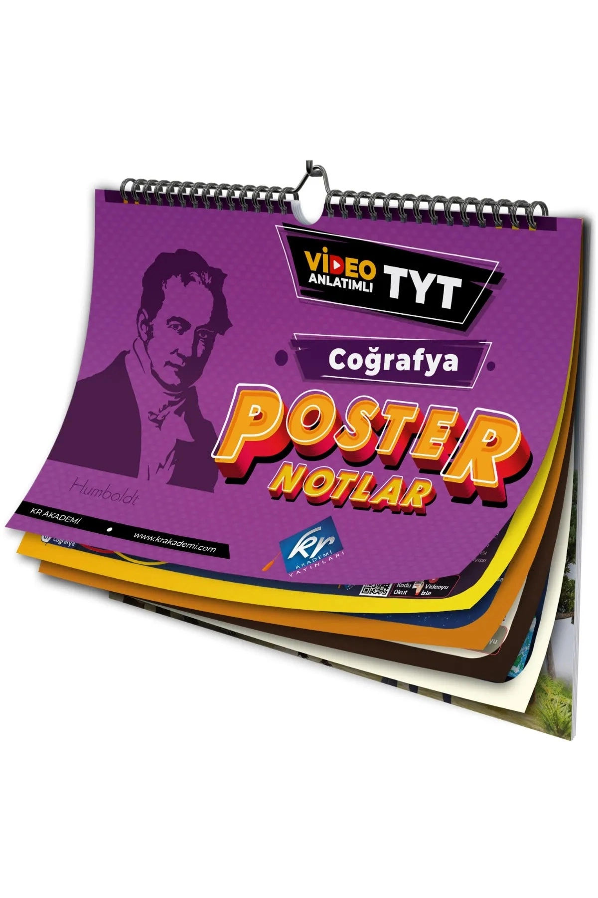 KR AKADEMİ TYT Coğrafya Poster Notlar