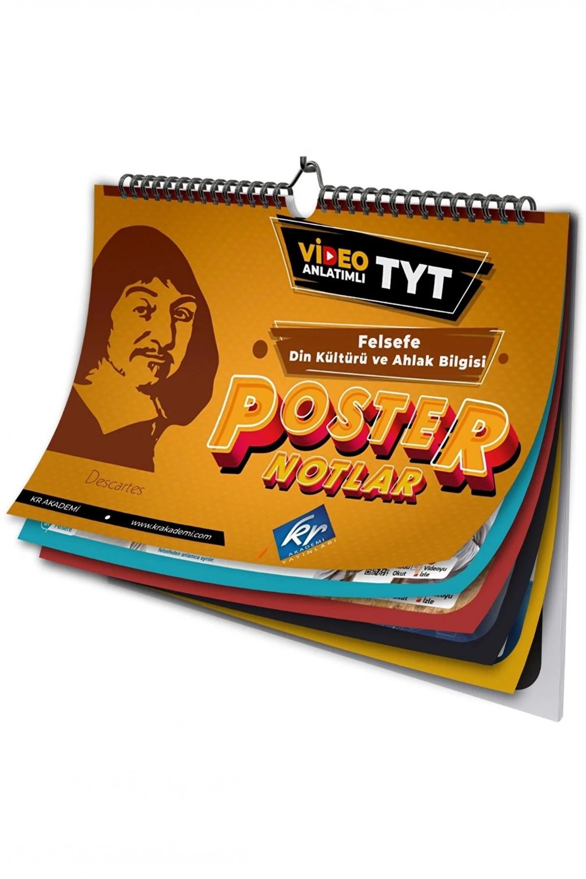 KR AKADEMİ TYT Felsefe ve Din Kültürü Poster Notlar