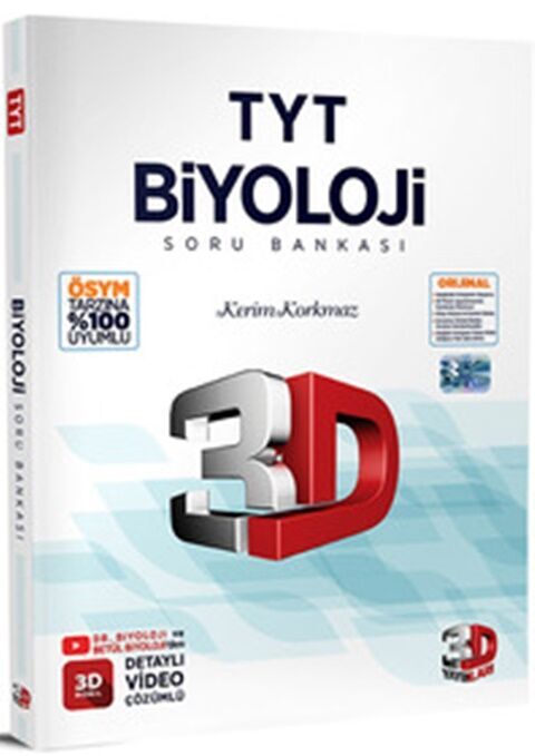Tyt 3D Bıyolojı Soru Bankası