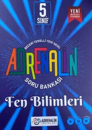 Adrenalin Yayınları 5. Sınıf Fen Bilimleri Soru Bankası**YENİ** 2025