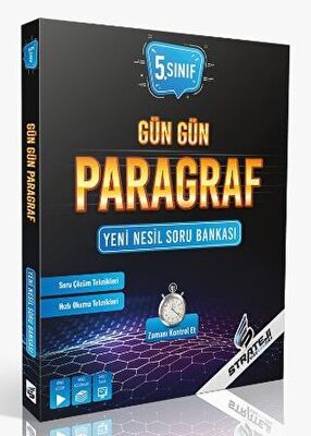 Strateji 5.Sınıf Gün Gün Paragraf Soru Bankası