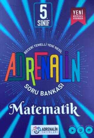 Adrenalin Yayınları 5. Sınıf Matematik Soru Bankası **YENİ** 2025
