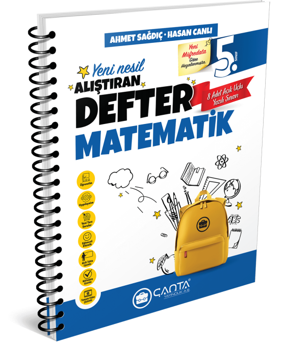ÇANTA 5. Sınıf Matematik Alıştıran Defter