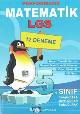 İDOL 5. SINIF  MATEMATİK 12’Lİ DENEME YENİ NESİL 2020