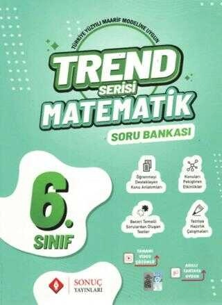 SONUÇ 6.SINIF  Trend Serisi MATEMATİK SET                                YENİ *