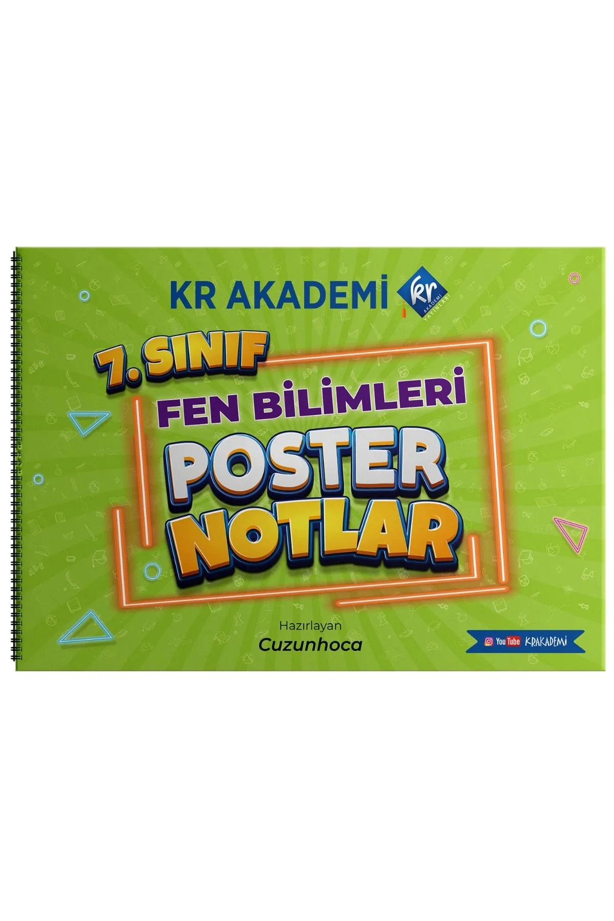 KR AKADEMİ 7. Sınıf Fen Bilimleri Poster Notlar