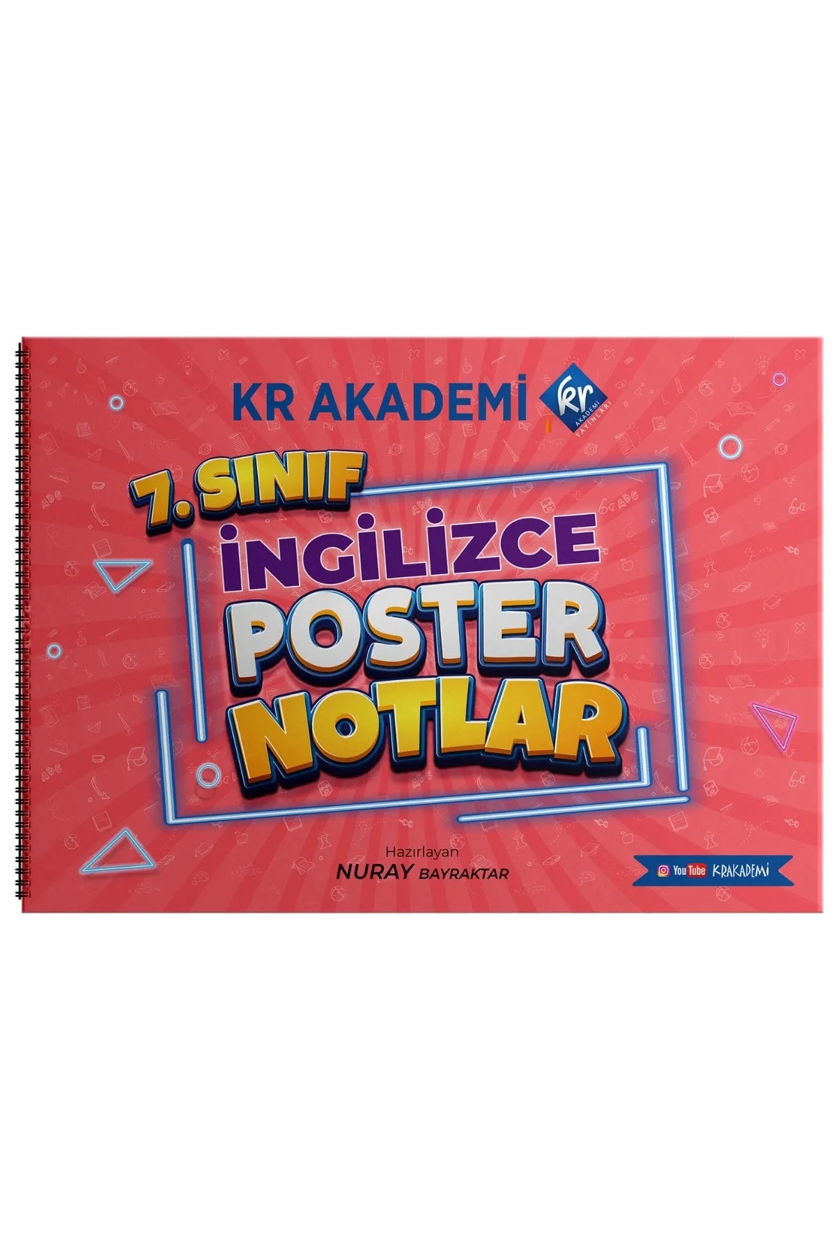 KR AKADEMİ 7. Sınıf İngilizce Poster Notlar