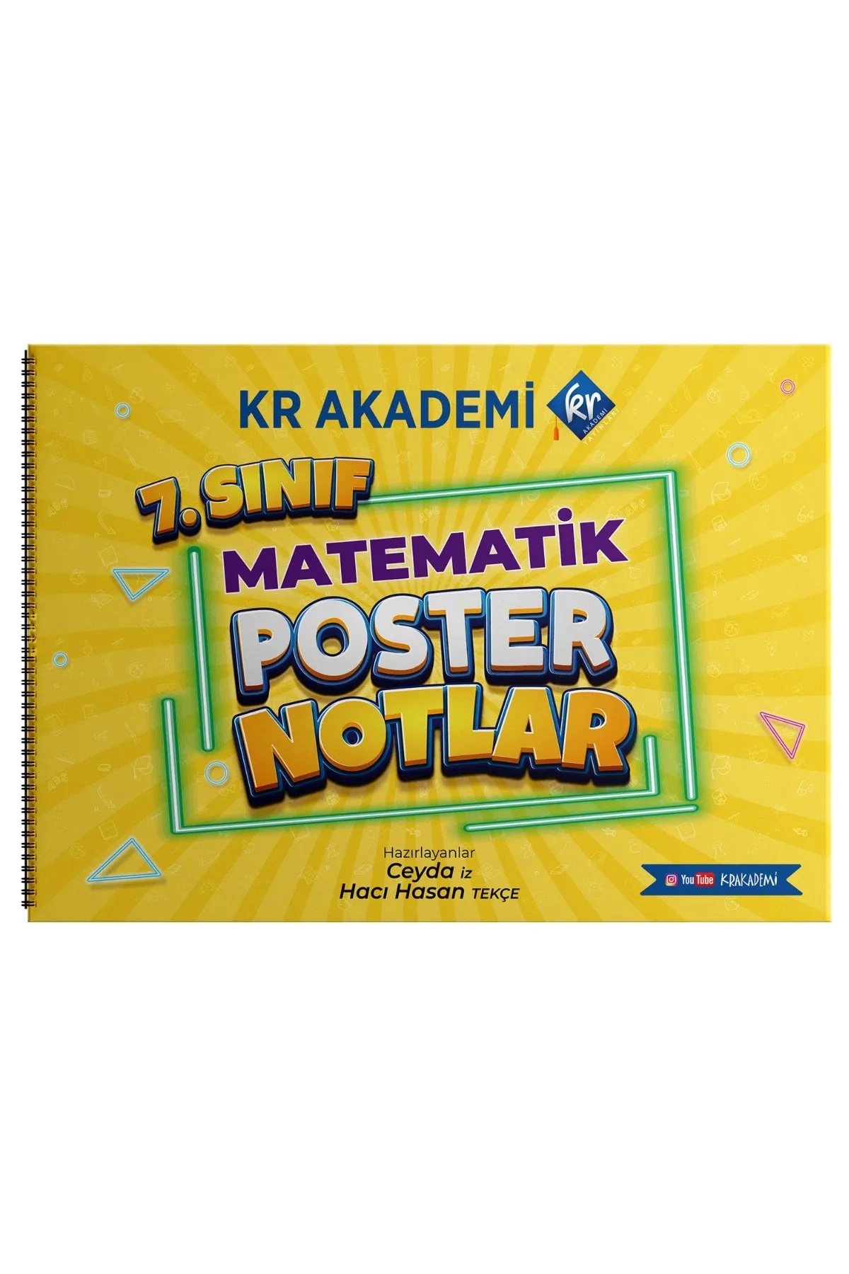 KR AKADEMİ 7. Sınıf Matematik Poster Notlar