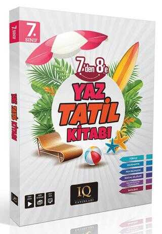 IQ Yayınları 7. Sınıf Yaz Tatil Kitabı **YENİ**2025