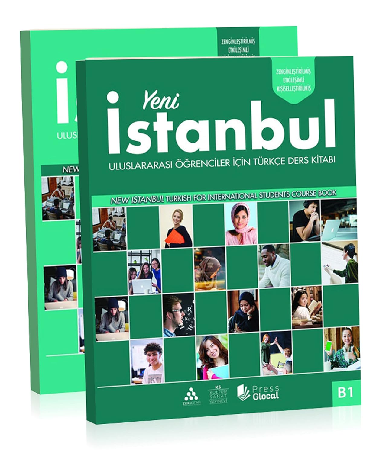 Yeni İstanbul B1 Yabancılar İçin Türkçe Ders kitabı  (COURSE BOOK+WORKBOOK)