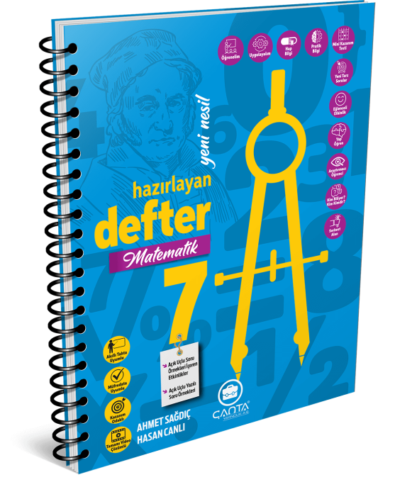 ÇANTA 7. Sınıf Matematik Hazırlayan Defter