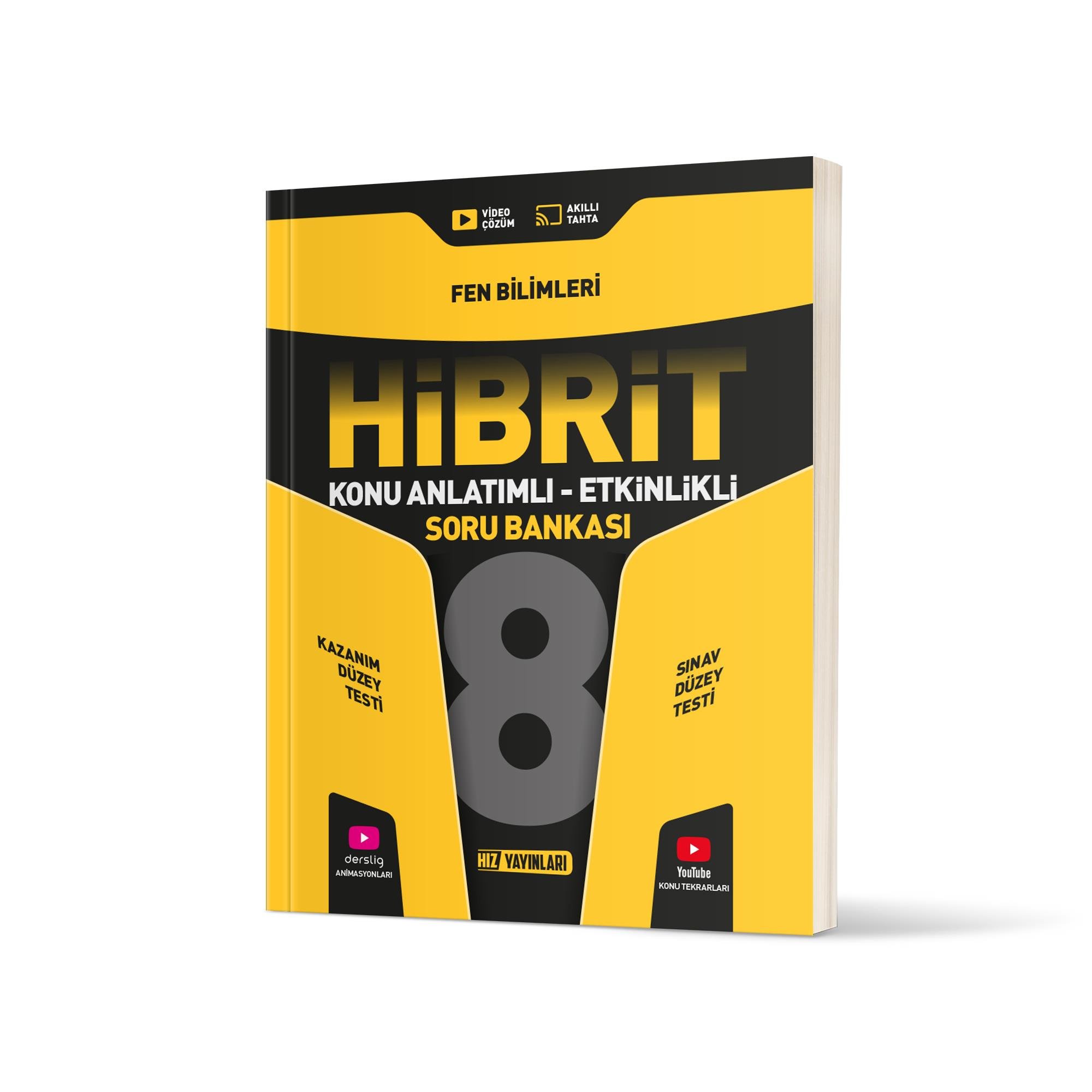 HIZ 8. SINIF HİBRİT FEN BİLİMLERİ KONU ANLATIMLI SORU BANKASI