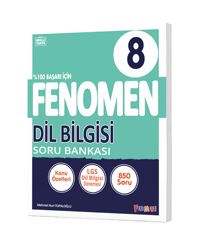 Fenomen 8 Dil Bilgisi Soru Bankası