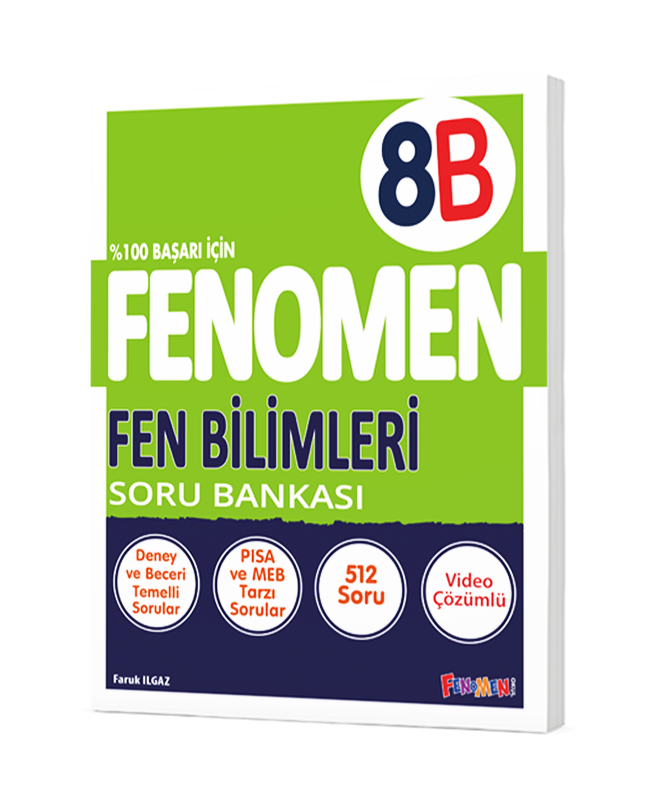 Fenomen 8 Fen Bilimleri Soru Bankası (B)