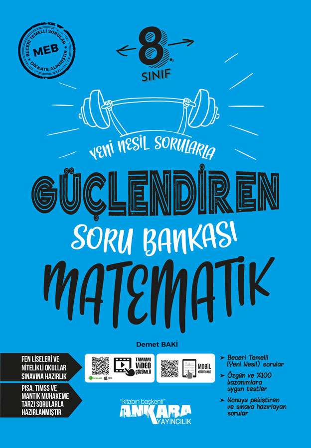 Ankara 8.Sınıf Matematik Soru Bankası 