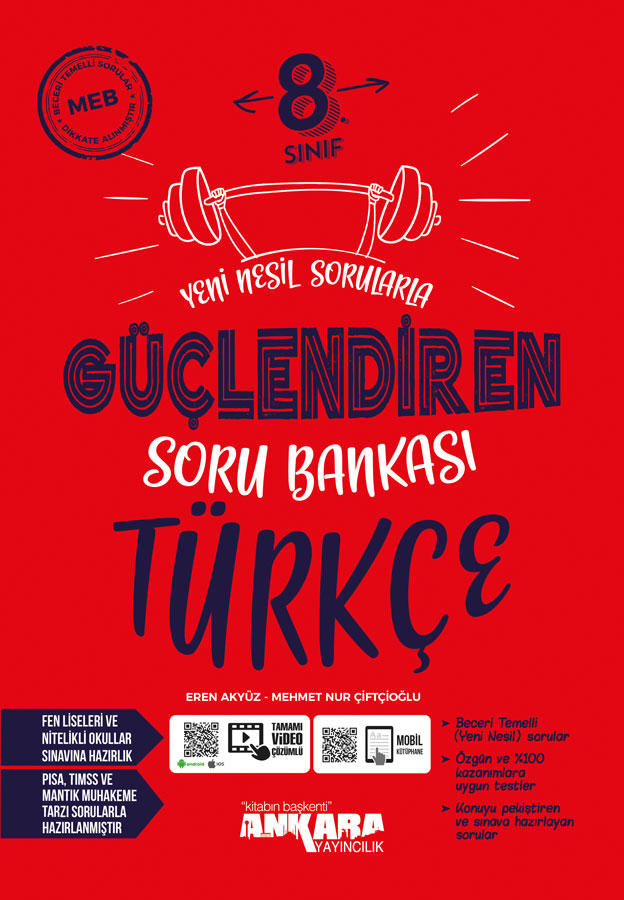 Ankara 8.Sınıf Türkçe Soru Bankası