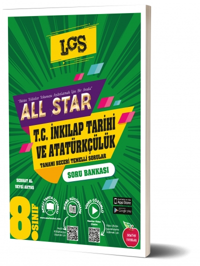 NEWTON 8.SINIF ALL STAR SORU BANKASIT.C. İNKLAP TARİHİ VE ATATÜRKÇÜLÜK
