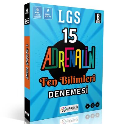 Adrenalin Yay. 8.Sınıf Fen Bilimleri 15 Branş Deneme