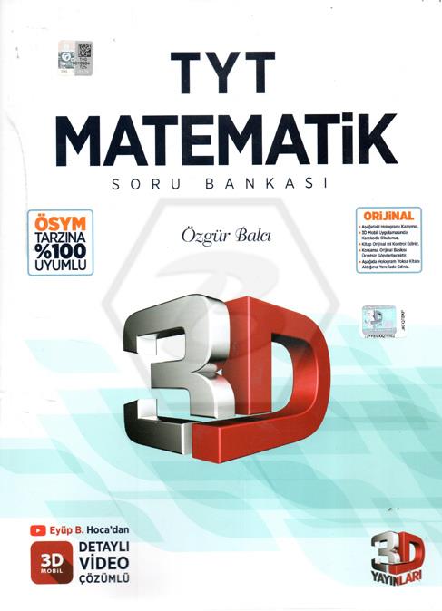 Tyt 3D Matematık Soru Bankası