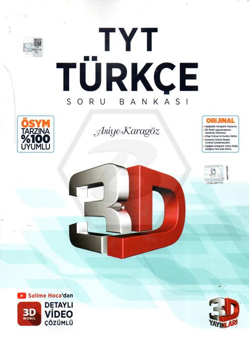 Tyt 3D Turkce Soru Bankası