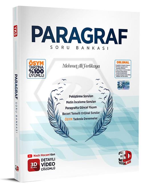 3D Paragraf Soru Bankası