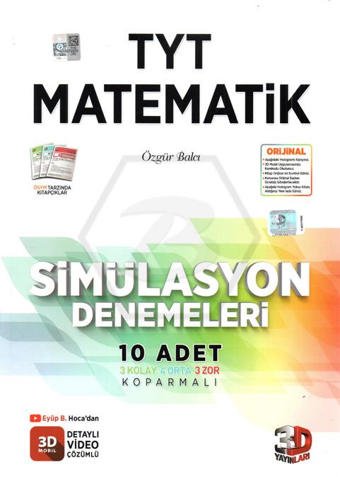 Tyt 3D Sım. Matematık Denemelerı
