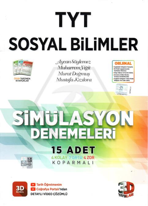 Tyt 3D Sım. Sos-Bıl Denemelerı
